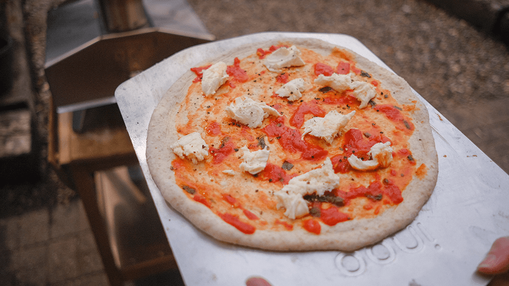 BBQ pizza