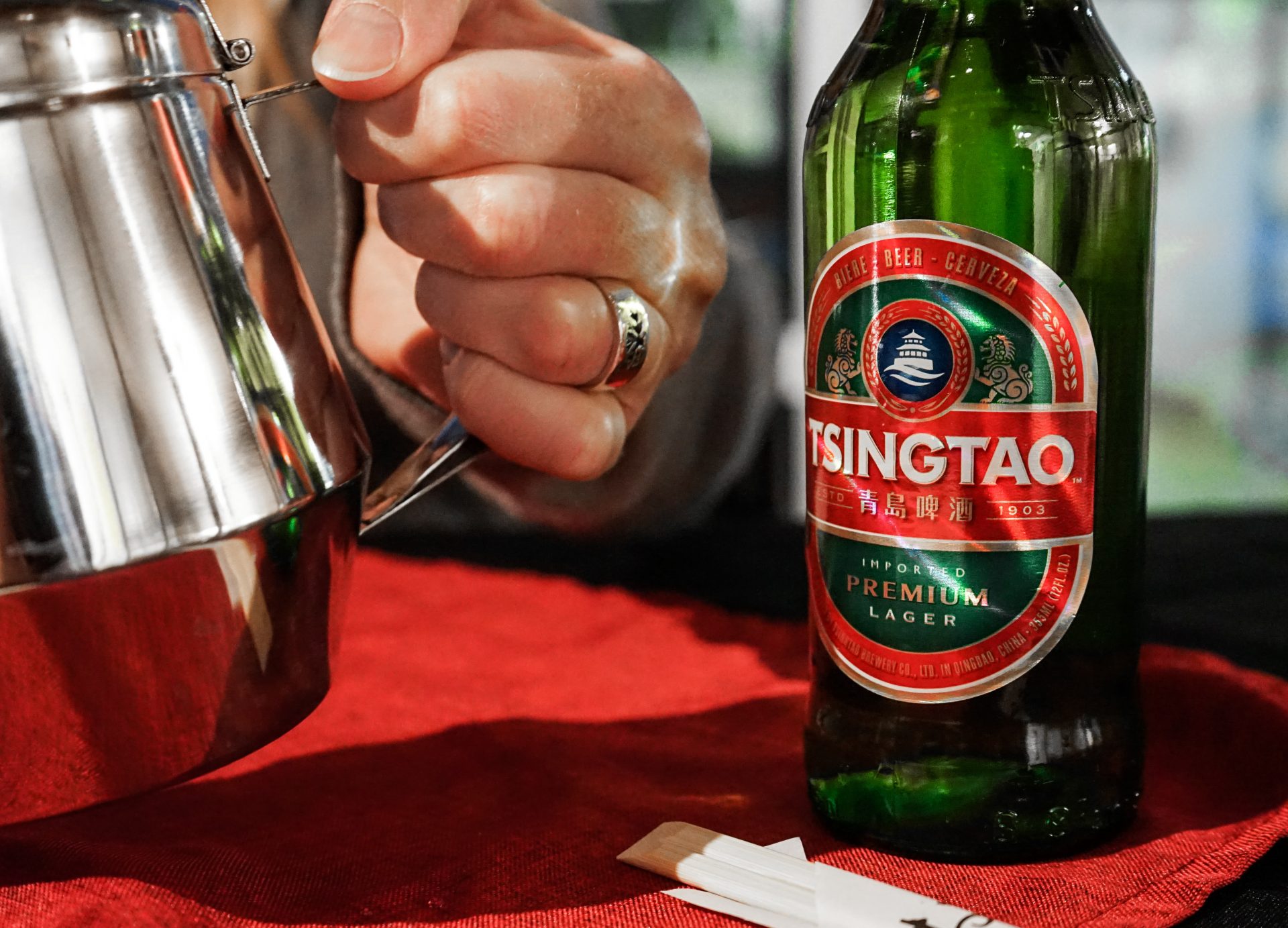 Tsingtao bier