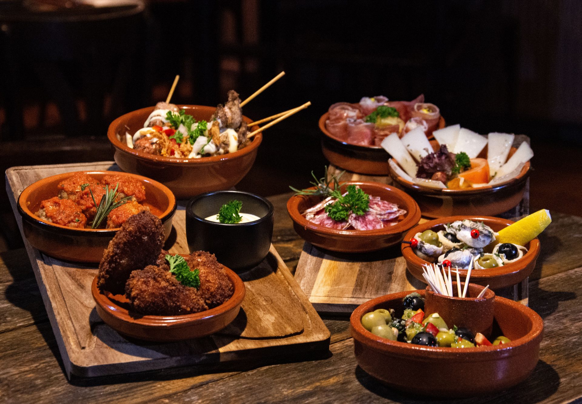 Spaanse Tapas WK High Beer