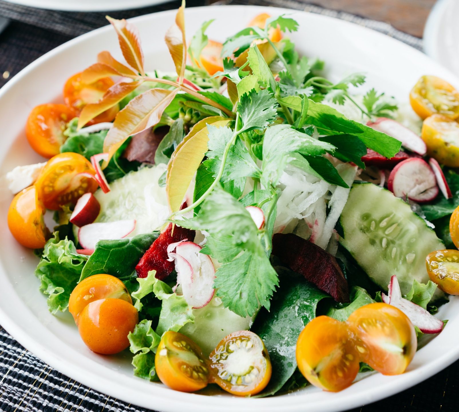 Frisse groene salade