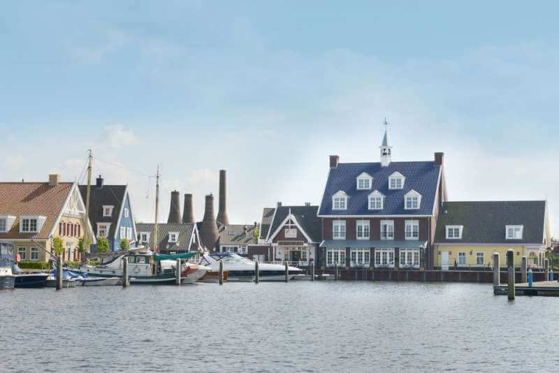 Nautisch Kwartier Exterieur Pand meer